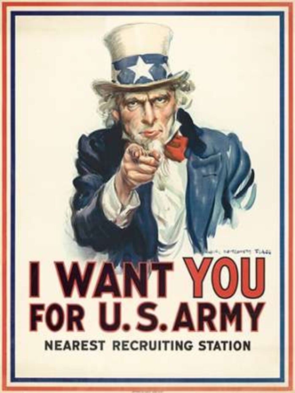 I want you for U.S. Army, c. 1917 Poster Print by James Montgomery Flagg - Item # VARPDX467710